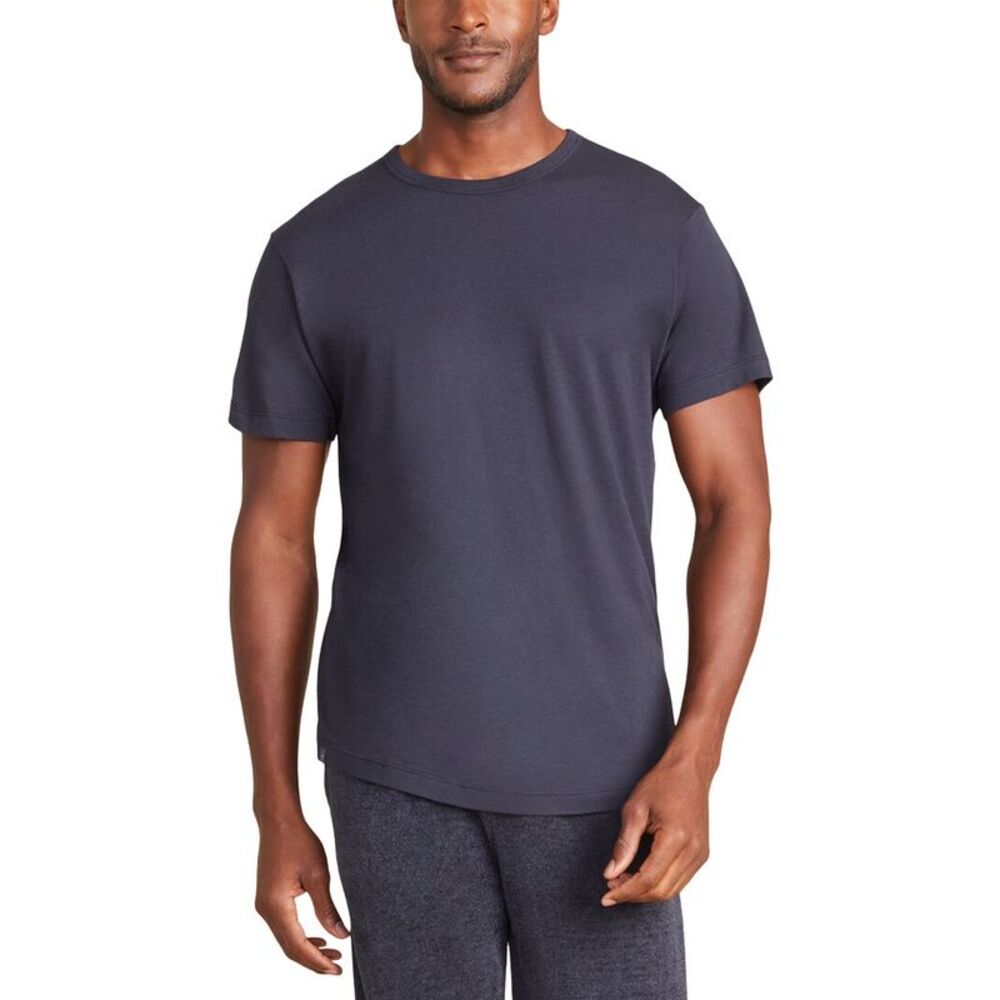 Barefoot Dreams Mens  Washed Jersey Shirt, Blue